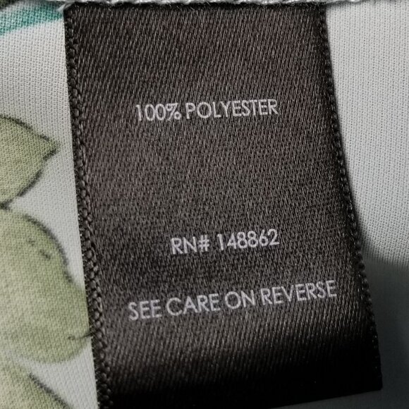 Torrid Top Plus Size 0 Harper Blue Floral V Neck Pockets Flutter Sleeves Office - Picture 6 of 7